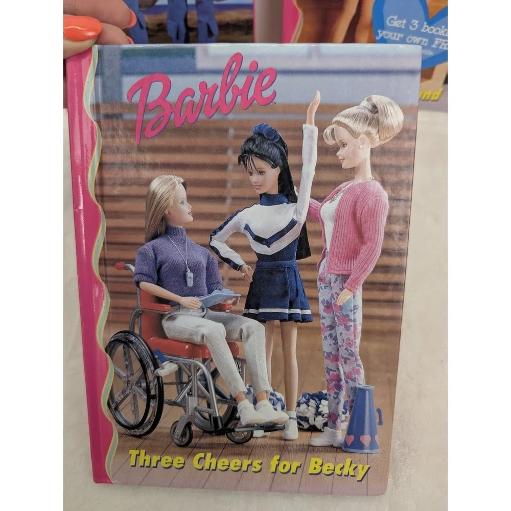 Barbie & Friends Book Lot Of 3 Hardcover‎ 1998 Mattel Book Club Astronaut Doctor